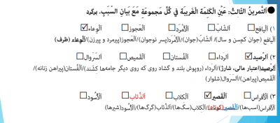 3 - پاورپوینت درس سوم عربی زبان قرآن دوازدهم انسانی
